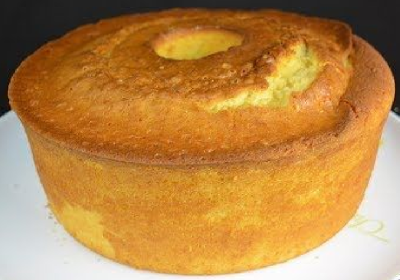 torta esponjosa de mandarinas casera